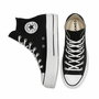 Zapatillas Casual Mujer Converse Chuck Taylor All Star Platform Negro