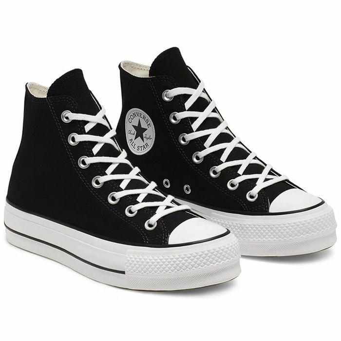 Zapatillas Casual Mujer Converse Chuck Taylor All Star Platform Negro