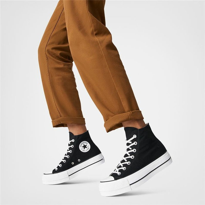 Zapatillas Casual Mujer Converse Chuck Taylor All Star Platform Negro