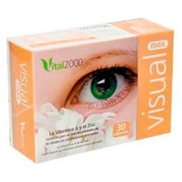 VITAL 2000 Visual Max 30 Cápsulas para el Mantenimiento de la Visión