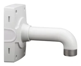 Axis T91D61 Montaje/Soporte de Pared de Aluminio Blanco, A Prueba de Agresiones IK10 (Hasta 15 kg), Compatible con Cámaras Dome de Axis, para Interior y Exterior