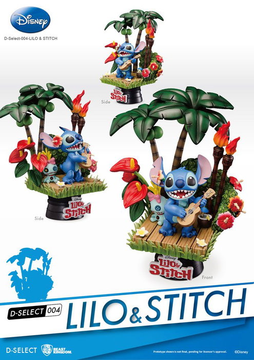 Disney Diorama PVC D-Stage Stitch 14 cm Disney Diorama PVC D-Stage Stitch 14 cm