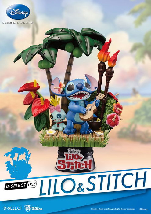 Disney Diorama PVC D-Stage Stitch 14 cm Disney Diorama PVC D-Stage Stitch 14 cm