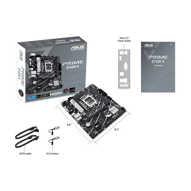 ASUS Prime B760M-K LGA 1700 DDR5 Micro ATX