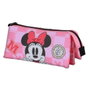 Karactermania Estuche Portatodo Triple Minnie Mouse Journey Rosa