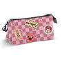 Karactermania Estuche Portatodo Triple Minnie Mouse Journey Rosa