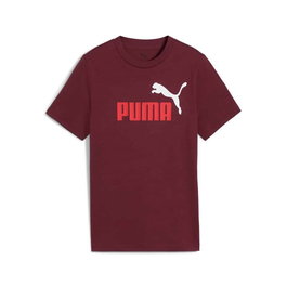 Camiseta de Manga Corta Infantil Puma Essentials 2 Color No.1 Granate