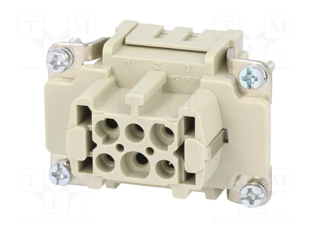 HARTING Han 6E Insert Female Crimp - Conector HDC Hembra