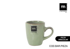 La Mediterranea Mug Macarella Green 100ml 6.7x7.7cm (48 Unidades)