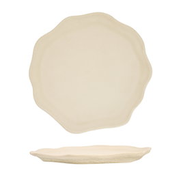 Summa Plato Llano Oyster Crema 27 cm (Set de 6)