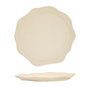 Summa Plato Llano Oyster Crema 27 cm (Set de 6)