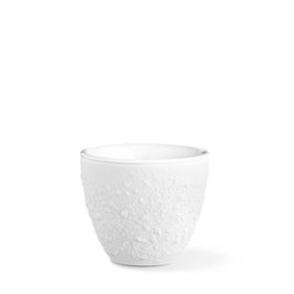 Langenthal Taza Térmica Stone - 18 cl / 0.18L, Porcelana Blanca, 7.7 cm de Alto, Diámetro 9 cm (Set de 6)