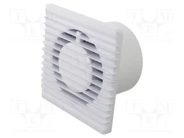 ORNO Ventilador axial de 230V AC Blanco