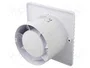 ORNO Ventilador axial de 230V AC Blanco
