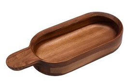 DKD Home Decor Cuenco de Acacia ASA Natural 30x12x5 cm