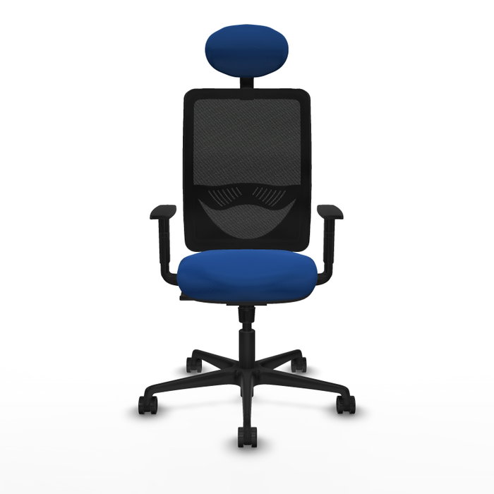 PIQUERAS Y CRESPO Silla de oficina Zulema Azul y Negro PIQUERAS Y CRESPO Silla de oficina Zulema Azul y Negro