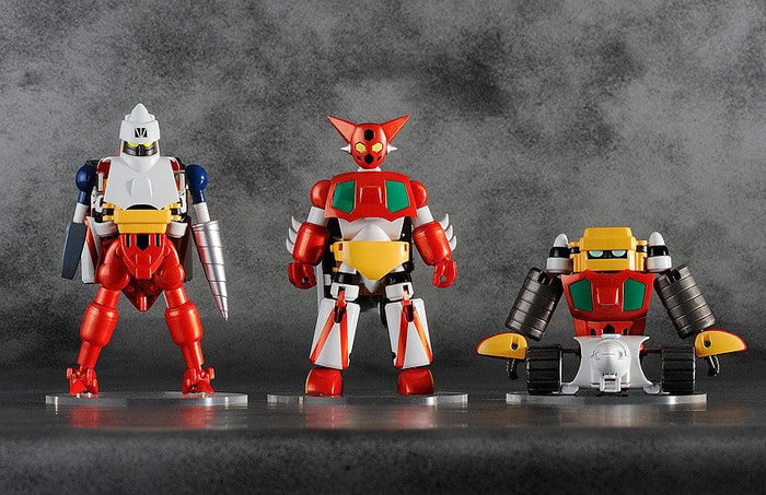 FREEing Getter Robo Set de 3 Figuras Dynamic Change de 12 cm