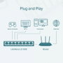 TP-Link LiteWave LS1008 Switch de 8 puertos Fast Ethernet