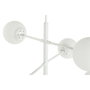 DKD Home Decor Lámpara de Techo de Metal y Cristal con Bolas Blancas