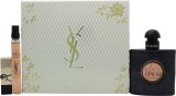 Yves Saint Laurent Black Opium Gift Set con Eau de Parfum y Mini Labial Rouge Pur Couture Yves Saint Laurent Black Opium Gift Set con Eau de Parfum y Mini Labial Rouge Pur Couture