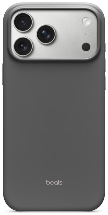 Beats Funda con MagSafe y Control de Cámara para iPhone 17 Pro Max, Granito, Gris
