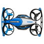 AMEWI Formula Track Race Drohne Dron de Carreras con Rennstrecke, Edad 8+, 2.4 GHz, 10 Min Vuelo, Azul
