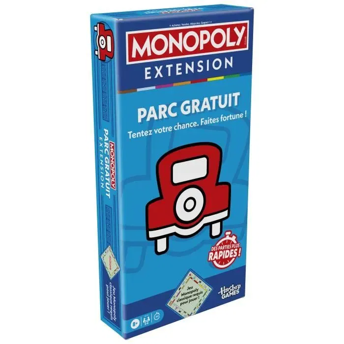 Monopoly Extensión Free Park HASG0718101 Juego de Mesa para 2-6 Jugadores, Partidas Más Divertidas y Rápidas en 40 Minutos Monopoly Extensión Free Park HASG0718101 Juego de Mesa para 2-6 Jugadores, Partidas Más Divertidas y Rápidas en 40 Minutos