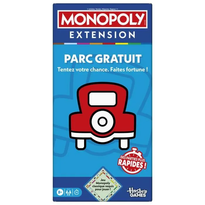 Monopoly Extensión Free Park HASG0718101 Juego de Mesa para 2-6 Jugadores, Partidas Más Divertidas y Rápidas en 40 Minutos Monopoly Extensión Free Park HASG0718101 Juego de Mesa para 2-6 Jugadores, Partidas Más Divertidas y Rápidas en 40 Minutos