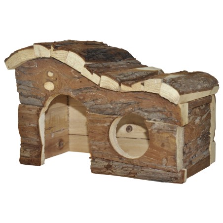 Nayeco River Home Casita para Roedores y Pequeños Mamíferos 43x22x28 cm