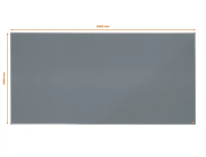 Nobo Essence Tablero de anuncios fieltro gris 2400x1200 mm Nobo Essence Tablero de anuncios fieltro gris 2400x1200 mm