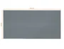 Nobo Essence Tablero de anuncios fieltro gris 2400x1200 mm