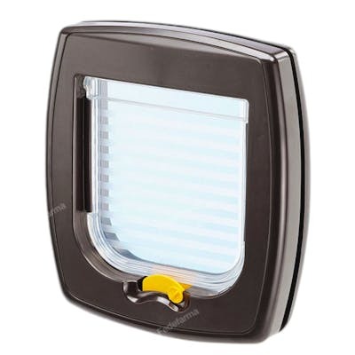 Ferplast Puerta Swing Marrón para Gatos Grandes y Perros Pequeños Ferplast Puerta Swing Marrón para Gatos Grandes y Perros Pequeños
