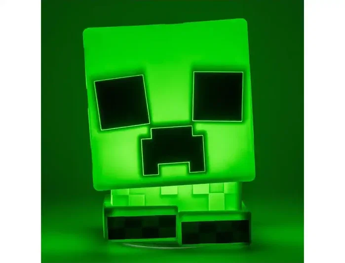 PALADONE Lámpara de silicona Creeper SquishyGlo Minecraft