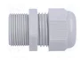 FIBOX Sello aislante M25 con rosca prolongada IP68 gris