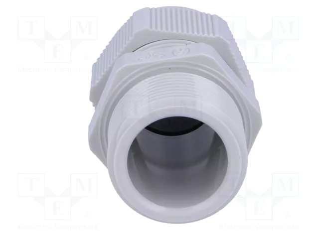 FIBOX Sello aislante M25 con rosca prolongada IP68 gris