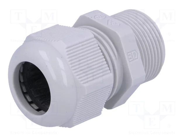 FIBOX Sello aislante M25 con rosca prolongada IP68 gris