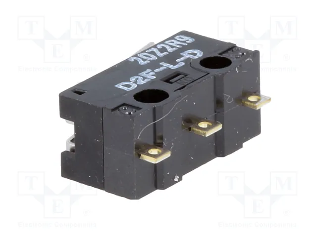 Aratas (Formerly Omron Components) Microconmutador SNAP ACTION D2F con palanca