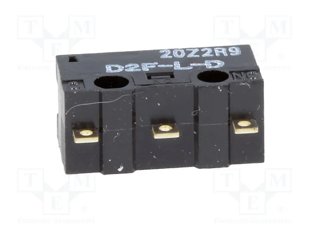 Aratas (Formerly Omron Components) Microconmutador SNAP ACTION D2F con palanca