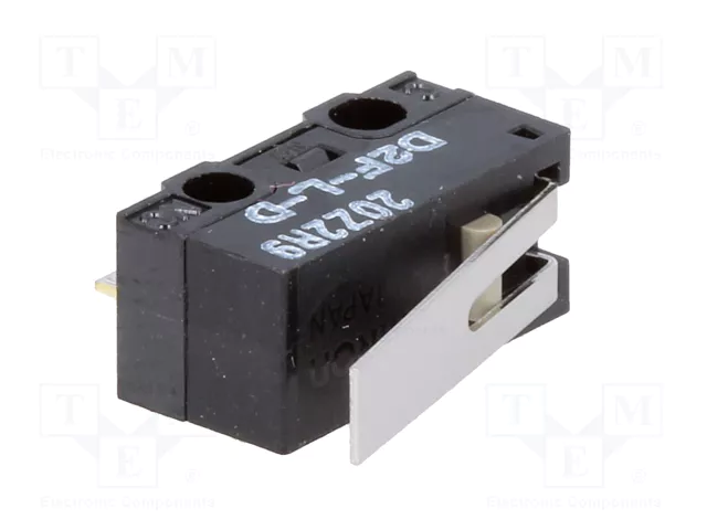 Aratas (Formerly Omron Components) Microconmutador SNAP ACTION D2F con palanca