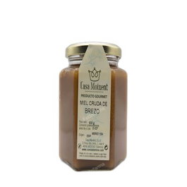 Como Una Reina Miel De Brezo Cruda 500 Grs Tarro Hexagonal