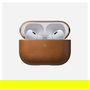 Nomad Modern Leather Case English Tan - Funda de Cuero para AirPods Pro 2 - Compatible Apple - Color Marrón
