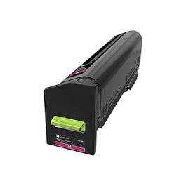 Lexmark Toner Original Magenta Alto Rendimiento (XL) 55000 páginas, Compatible CX860 CX825, Ref. 82K2UME