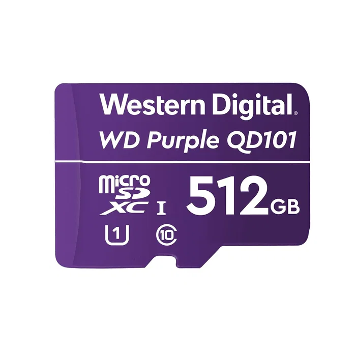 Western Digital WD Purple SC QD101 WDD512G1P0C microSDXC 512 GB Western Digital WD Purple SC QD101 WDD512G1P0C microSDXC 512 GB