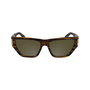 Longchamp LO774S-211 Gafas de sol para mujer en color marrón con cristal verde