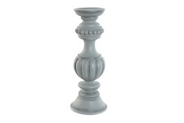DKD Home Decor Portavelas Tradicional Gris 15 x 38.3 x 15 cm (4 Unidades)