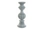 DKD Home Decor Portavelas Tradicional Gris 15 x 38.3 x 15 cm (4 Unidades)