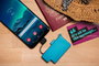Veho Pebble Pokket 1000mAh micro size keyring Power Bank - Azul