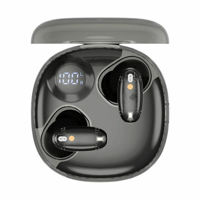 Mars Gaming MHIB2 Auriculares Gaming Bluetooth Semitransparente Negro
