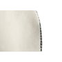DKD Home Decor Silla de Poliéster y Metal Blanco