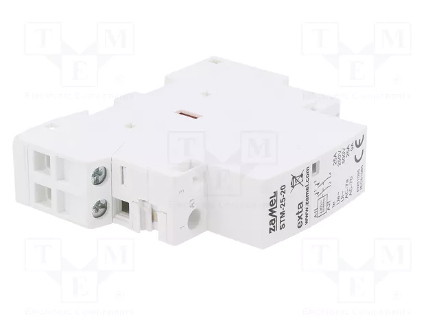 ZAMEL STM-25-20 Contactor 2-polar 25A 230VAC